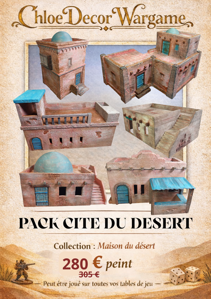 Pack cité du désert